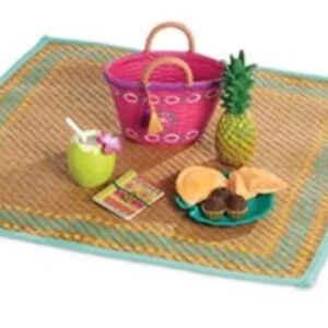 American Girl Lea’s Beach Picnic Set for 18” Dolls Retired